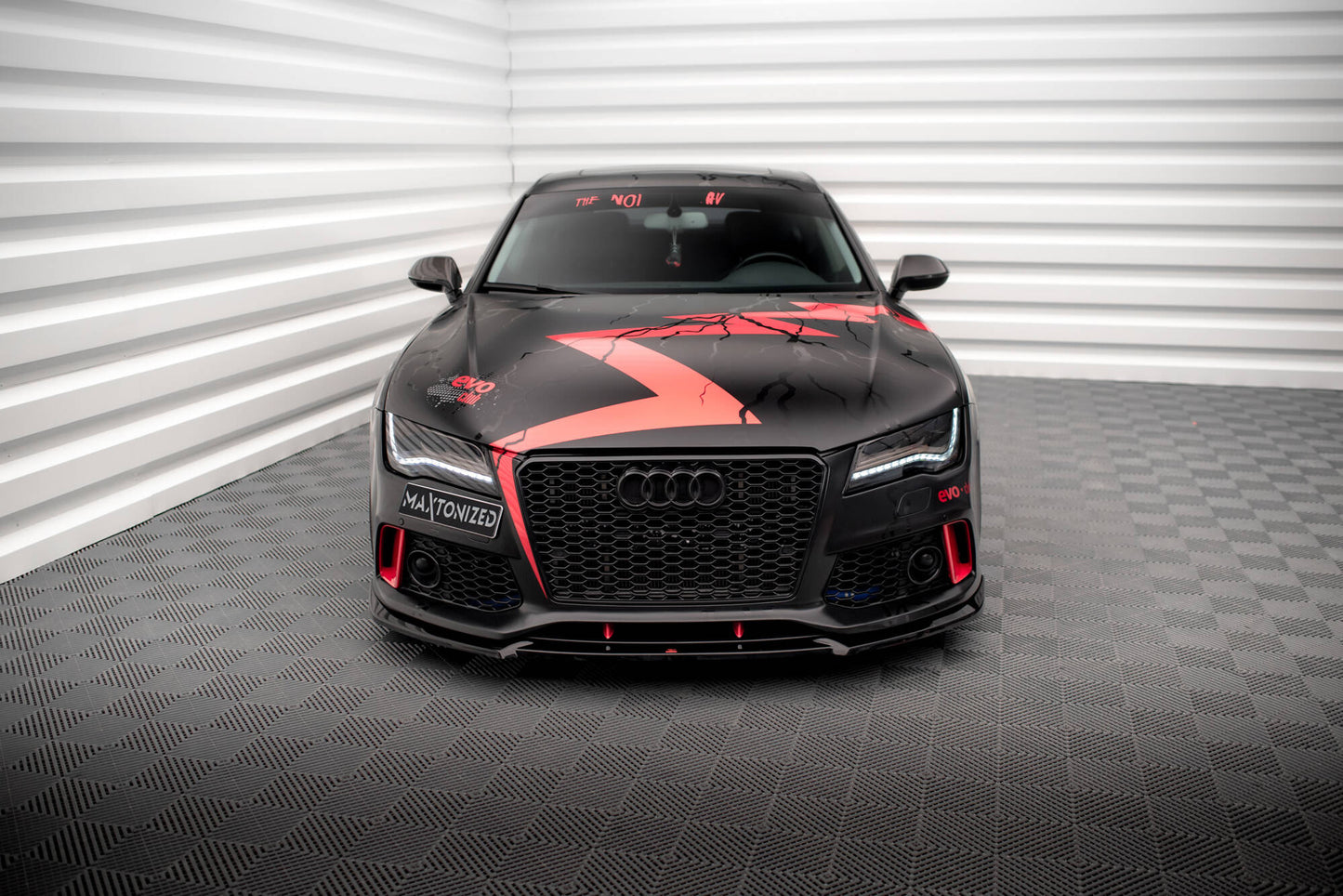 Front splitter audi a7 rs7 look c7