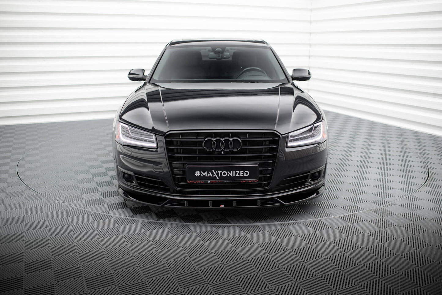 Front splitter audi a8 d4 facelift