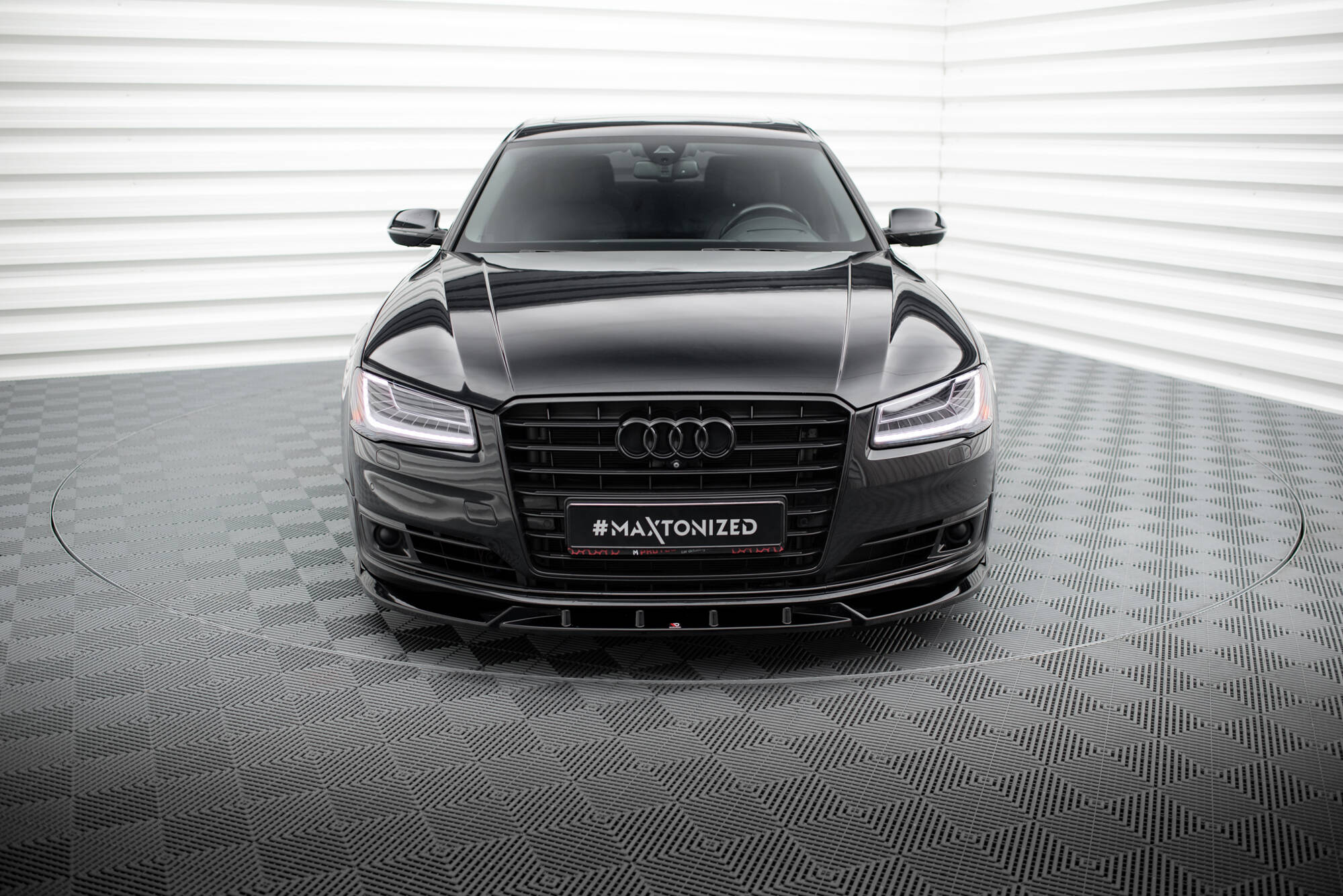 Front splitter Audi A8 D4 Facelift