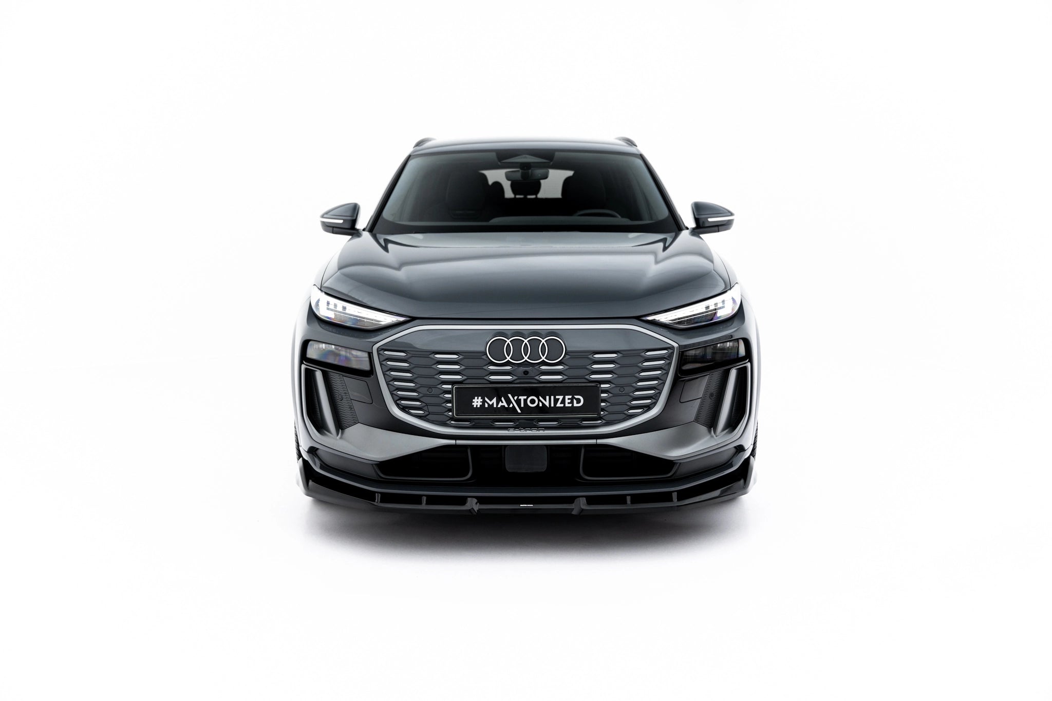 Front splitter audi q6 e-tron standard / s-line / sq6 e-tron suv / sportback mk1