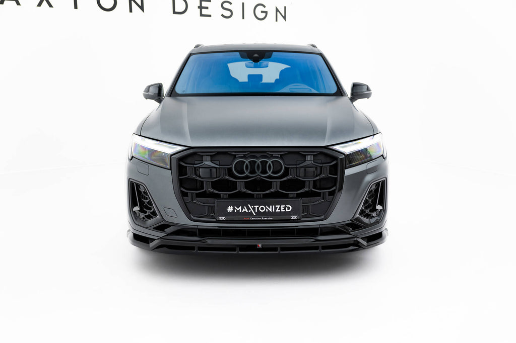 Front splitter audi q7 s-line / sq7 mk2 ansigtsløftning 2