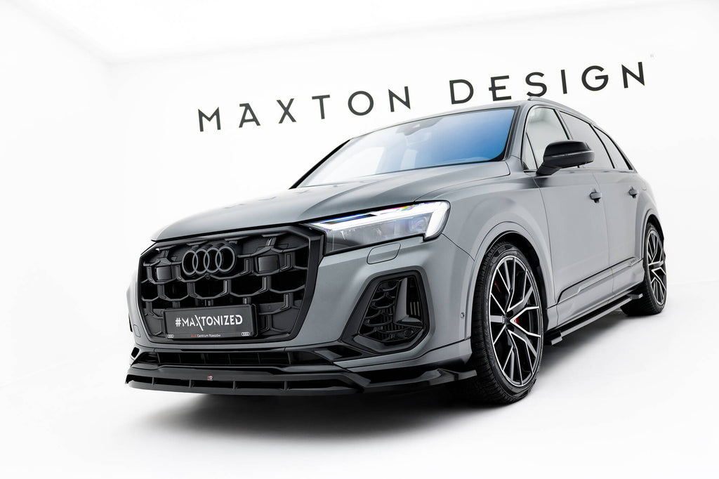 Front splitter audi q7 s-line / sq7 mk2 ansigtsløftning 2