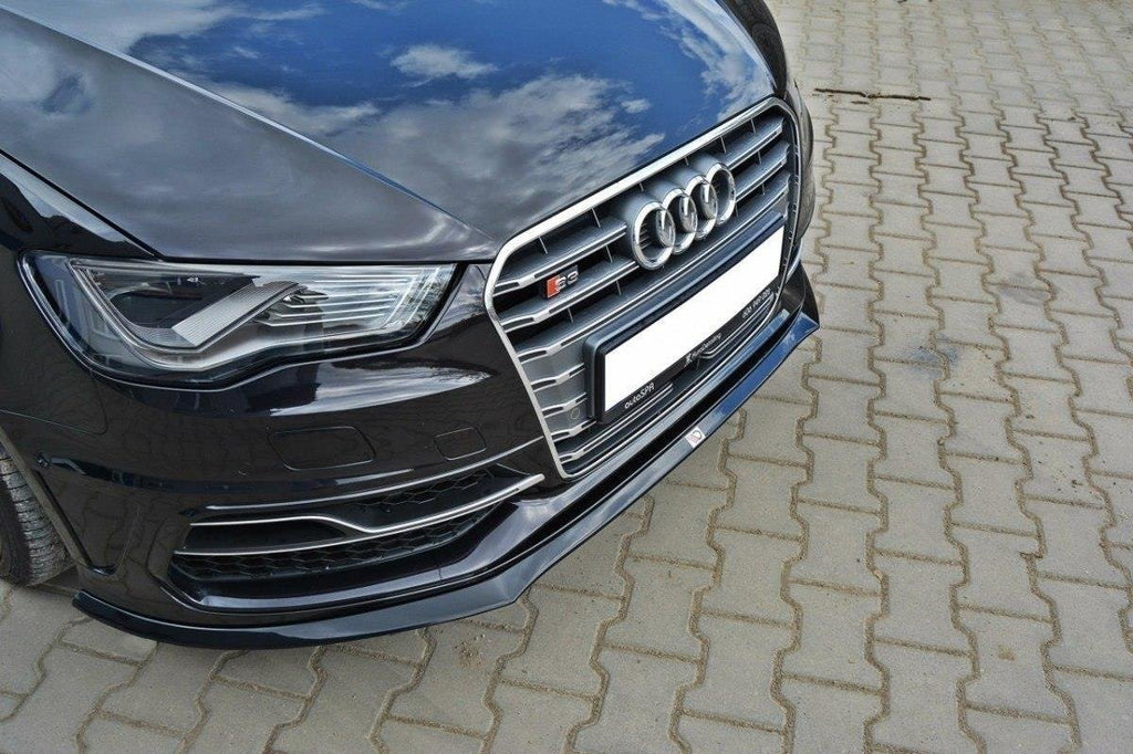 Front splitter audi s3 / a3 s-line 8v hatchback / sportback