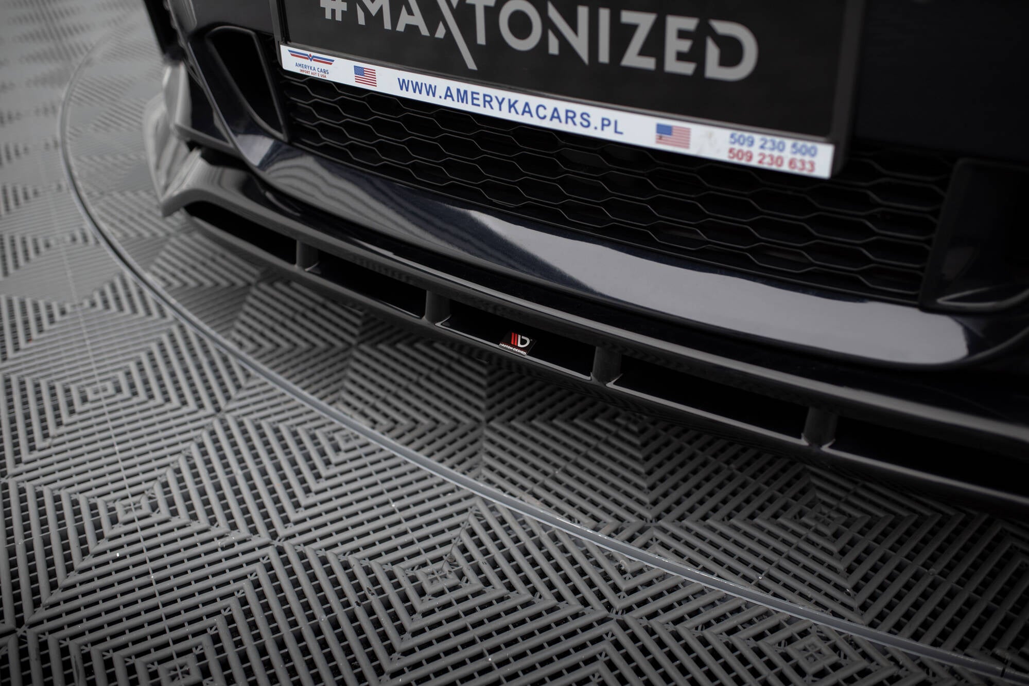 Front splitter bmw 6 gt m-pack g32