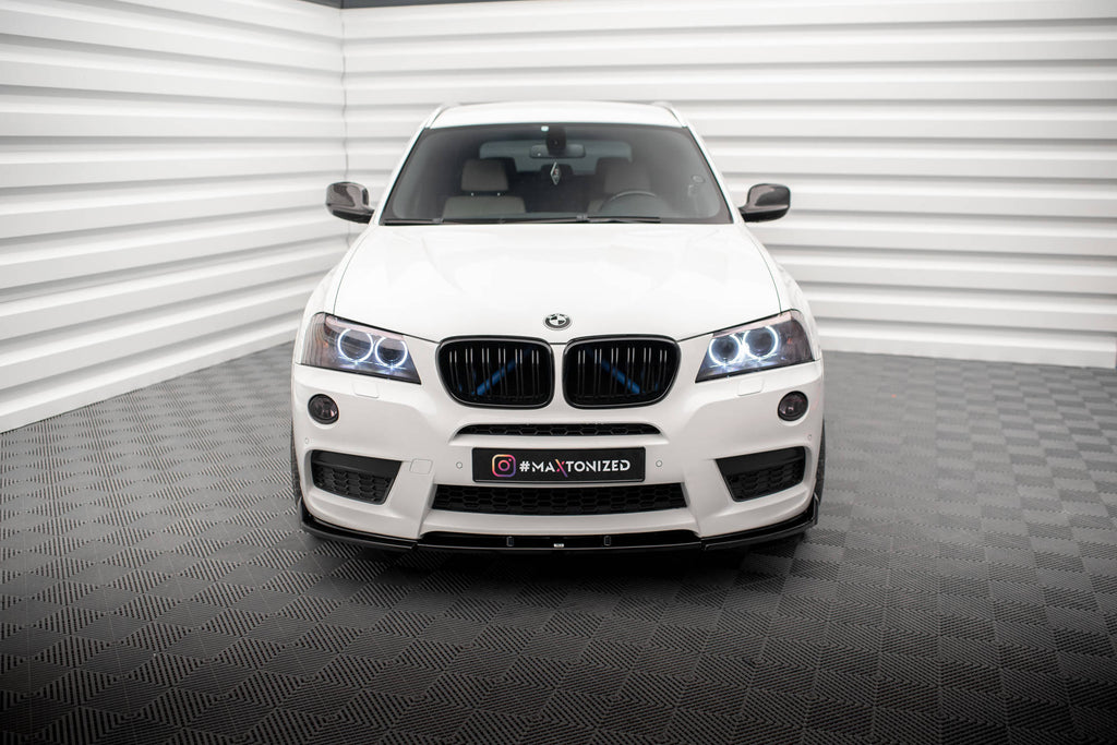 Front splitter bmw x3 m-pack f25
