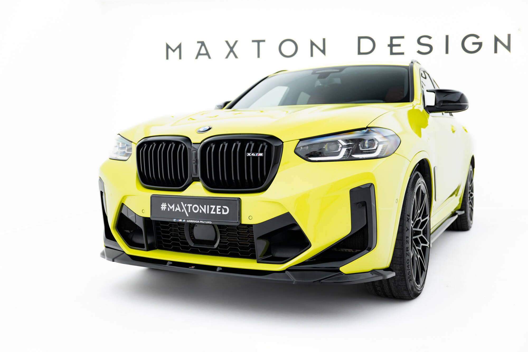 Front splitter bmw x4m f98 facelift