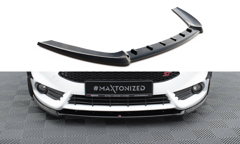 Front splitter (cupra) ford fiesta st mk7 fl
