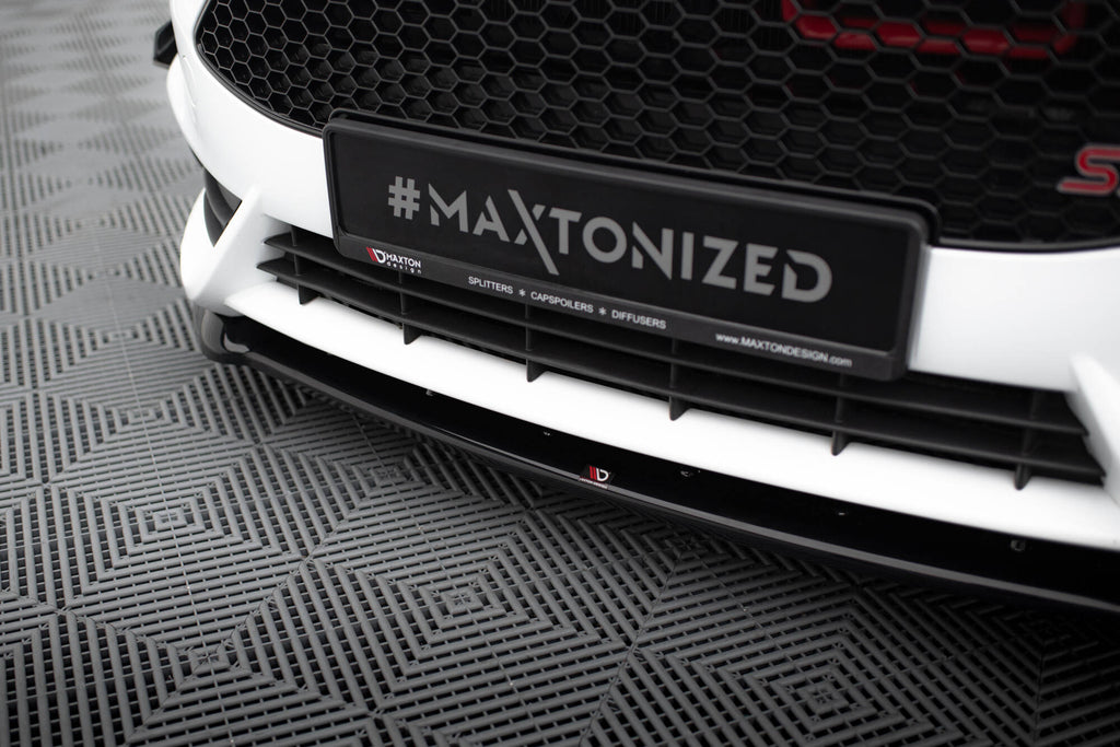 Front splitter (cupra) ford fiesta st mk7 fl