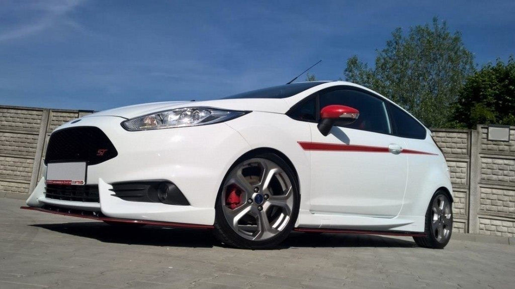 Front splitter ford fiesta st mk7 fl (fit maxton design bumper)
