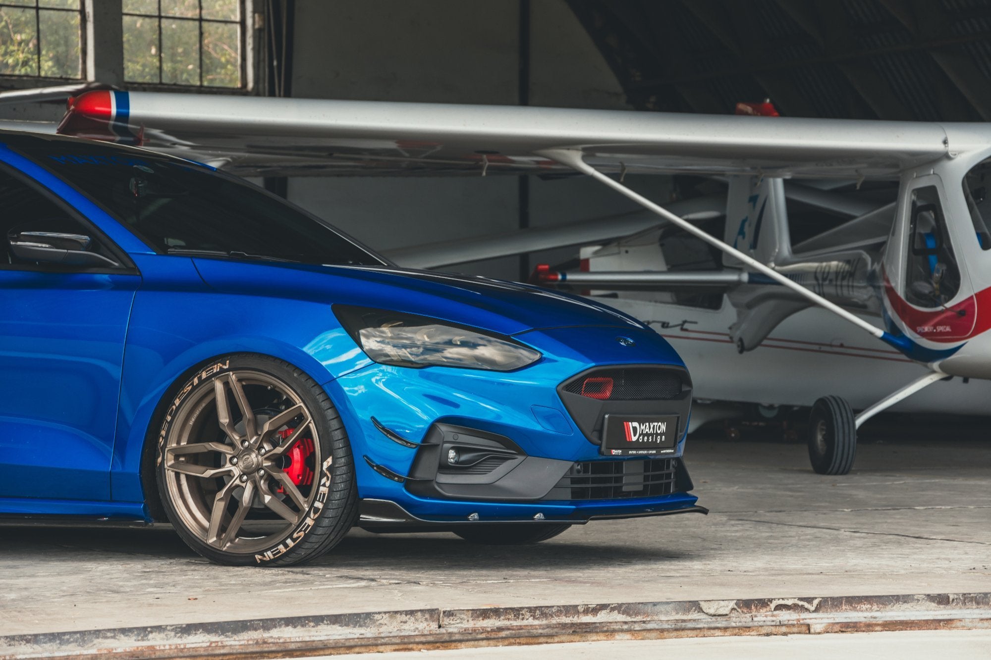 Front splitter ford focus st / st-line mk4