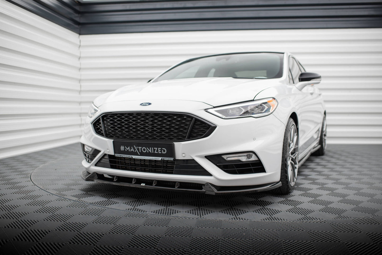 Front splitter ford mondeo sport mk5 facelift / fusion sport mk2 facelift