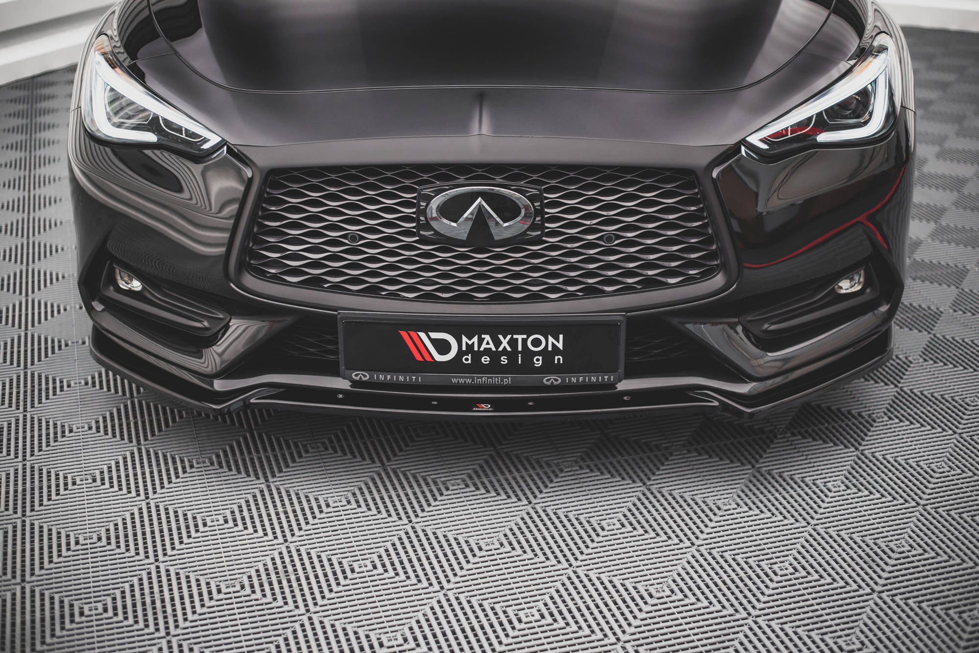 Front splitter infiniti q60 s mk2