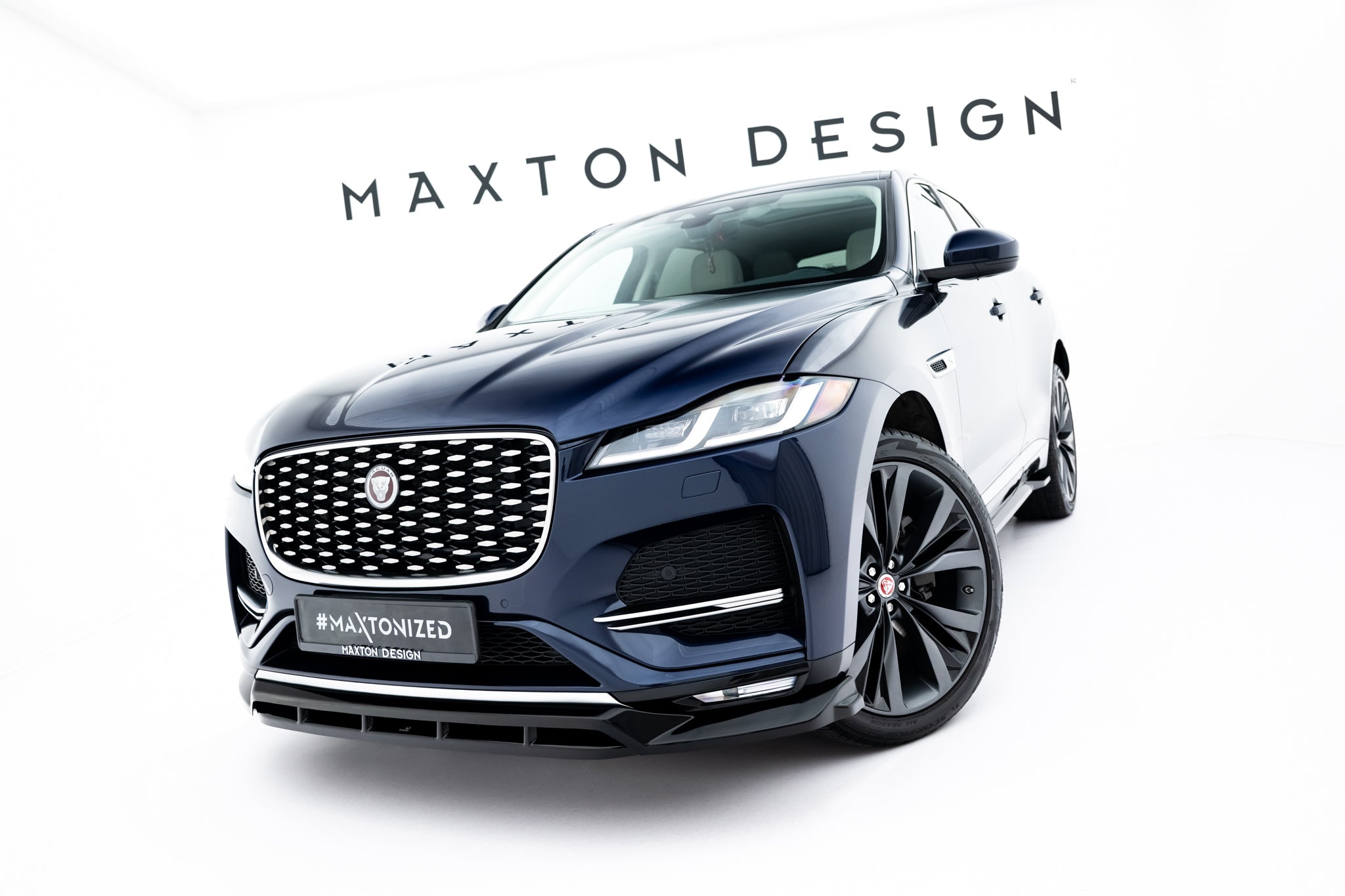 Jaguar F-Pace R-Sport mk1:n etusplitteri, facelift