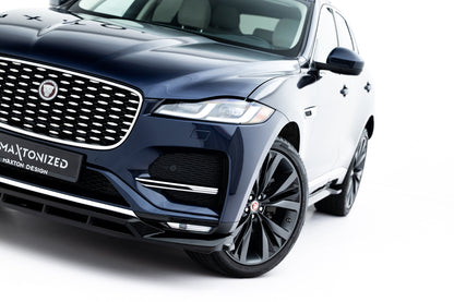 Front splitter jaguar f-pace r-sport mk1 facelift