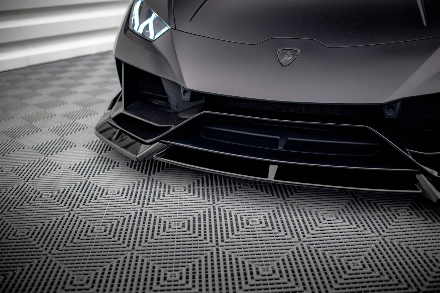 Front splitter lamborghini huracan evo awd