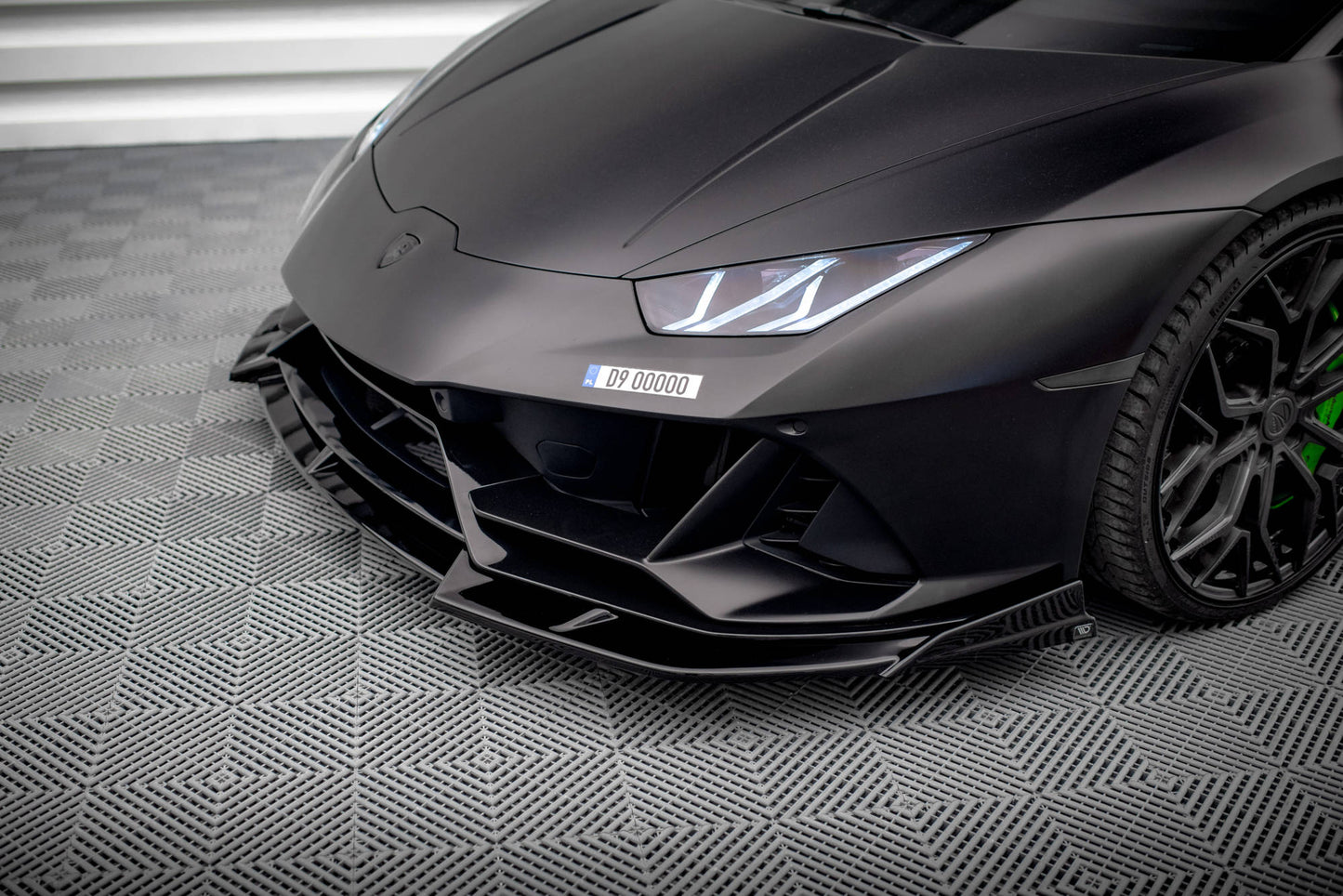 Front splitter lamborghini huracan evo awd