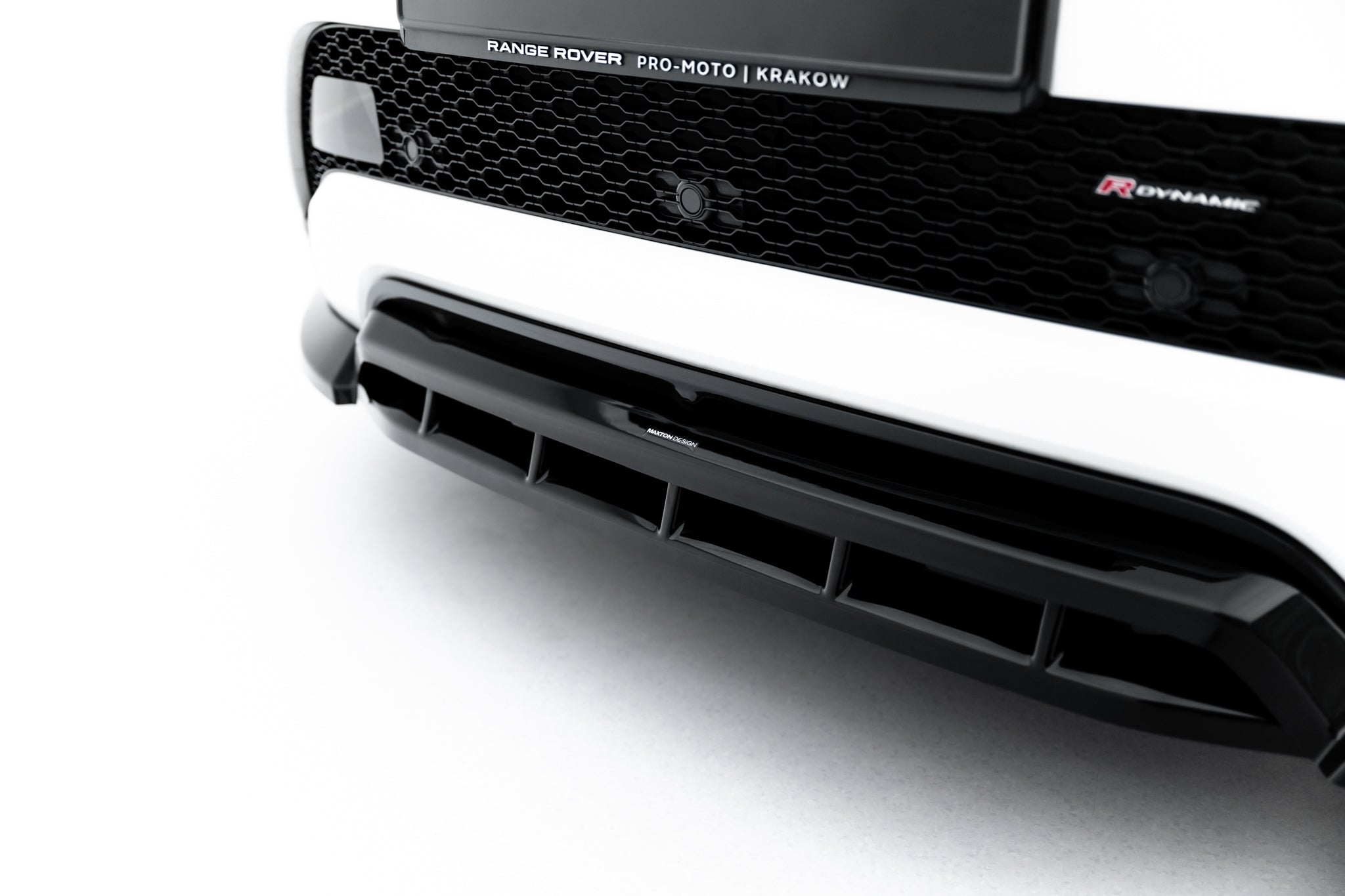 Front splitter land rover range rover evoque dynamic mk2