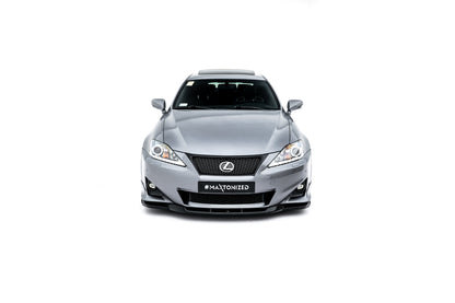 Front splitter lexus is f-sport mk2 (xe20) facelift