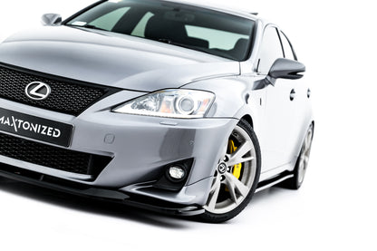 Front splitter lexus is f-sport mk2 (xe20) facelift