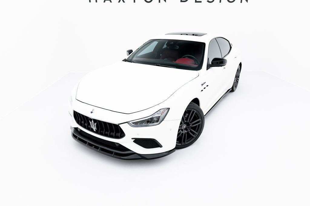 Front splitter maserati ghibli modena mk3 facelift