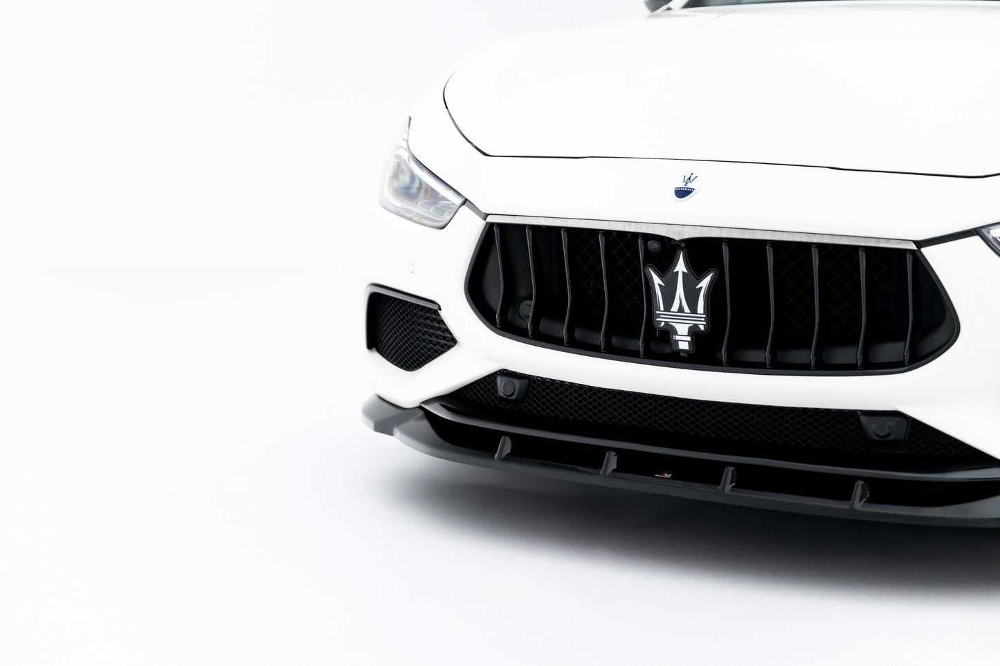Front splitter maserati ghibli modena mk3 facelift