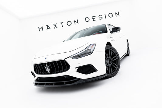Front splitter maserati ghibli modena mk3 facelift