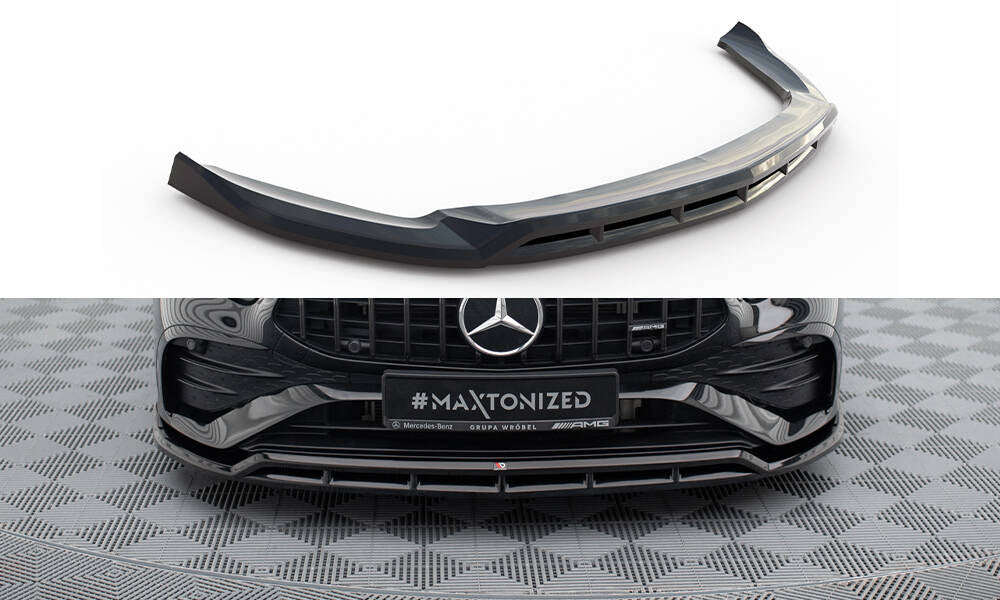 Front splitter mercedes-amg a35 w177 facelift