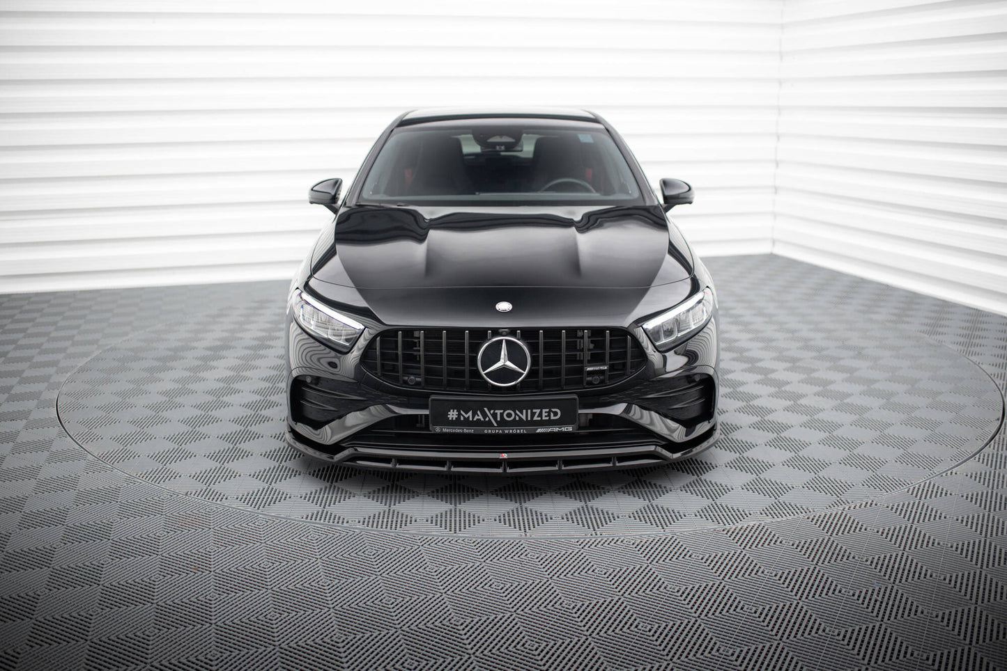 Front splitter mercedes-amg a35 w177 facelift