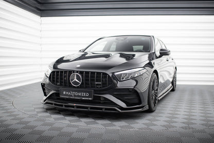 Front splitter mercedes-amg a35 w177 facelift