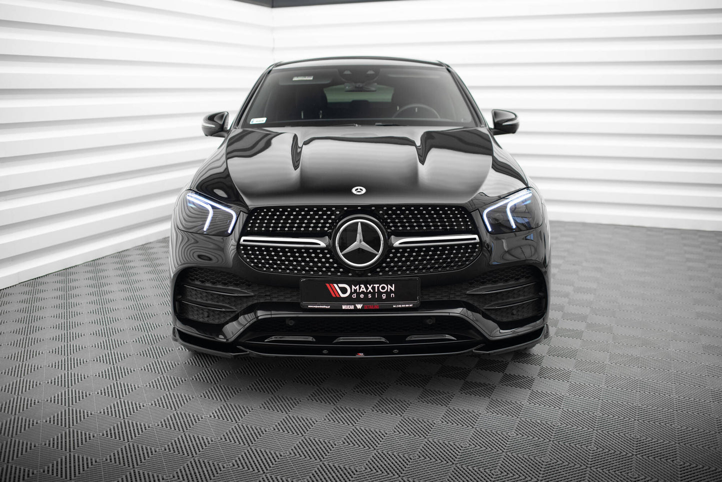 Front splitter mercedes-amg / amg-line gle coupe  c167