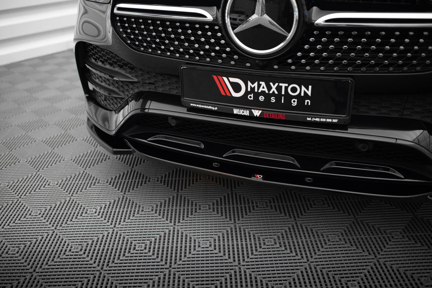 Front splitter mercedes-amg / amg-line gle coupe  c167
