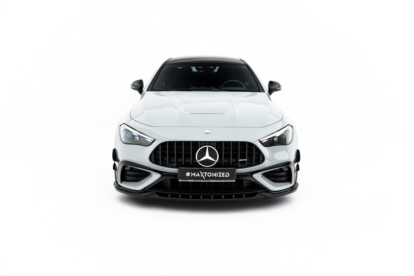 Front splitter mercedes-amg cle 53 aero c236