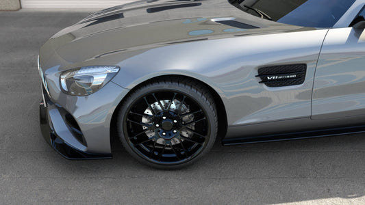 Front splitter mercedes-amg gt s c190 facelift