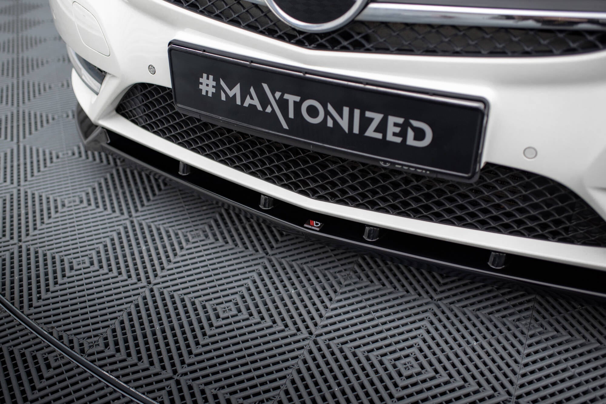 Front splitter mercedes-benz b w246
