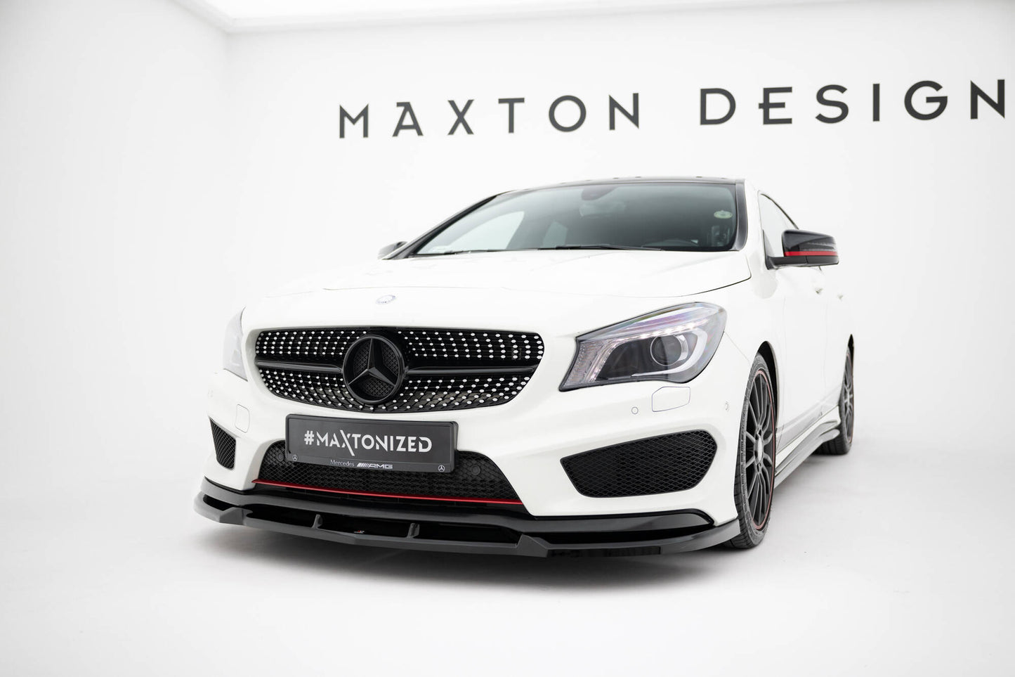 Front splitter mercedes-benz cla amg-line c117