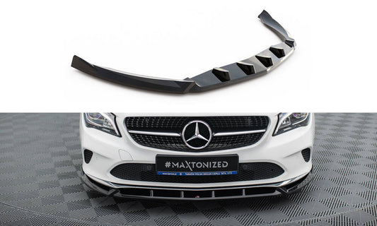 Front splitter mercedes-benz cla c117 facelift