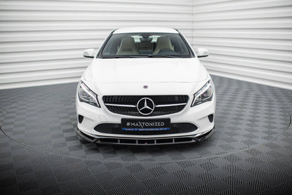 Front splitter mercedes-benz cla c117 facelift