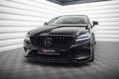 Front splitter mercedes-benz cls c218 facelift