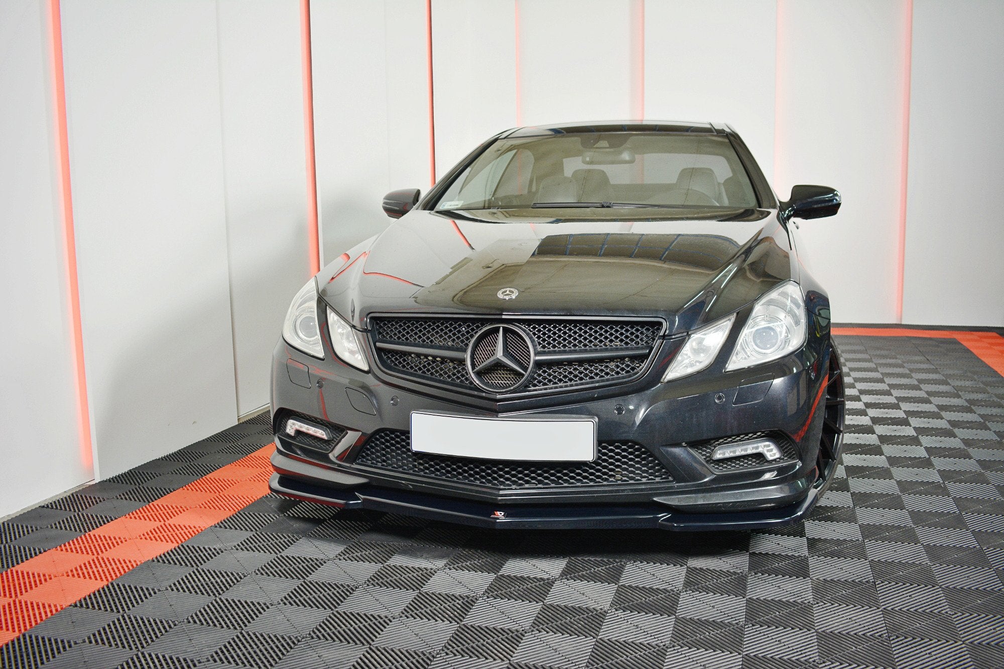 Front splitter mercedes-benz e-class w207 coupe amg-line