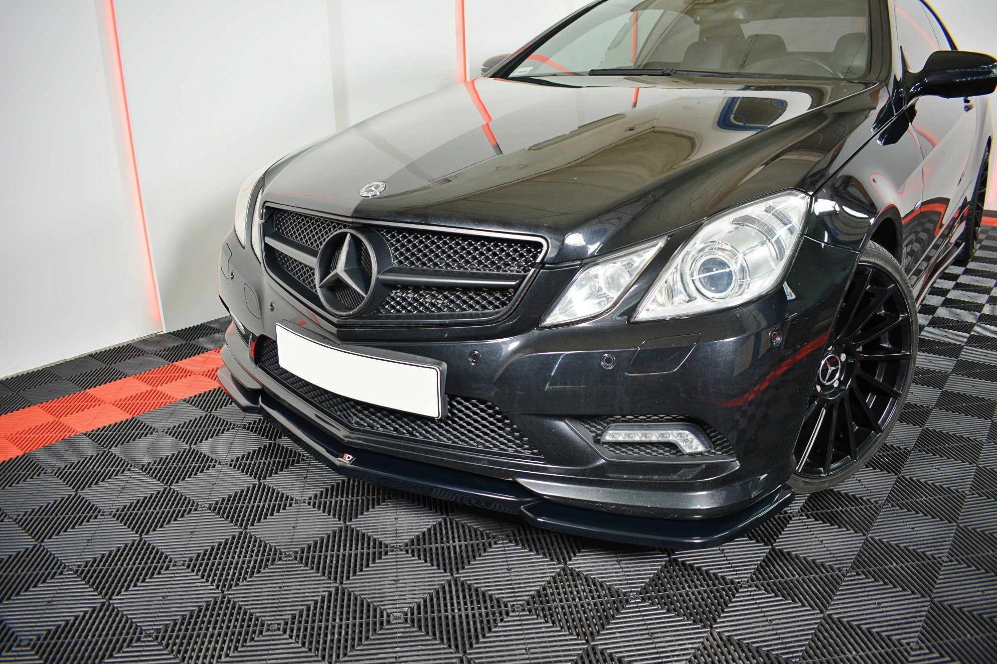 Front splitter mercedes-benz e-class w207 coupe amg-line