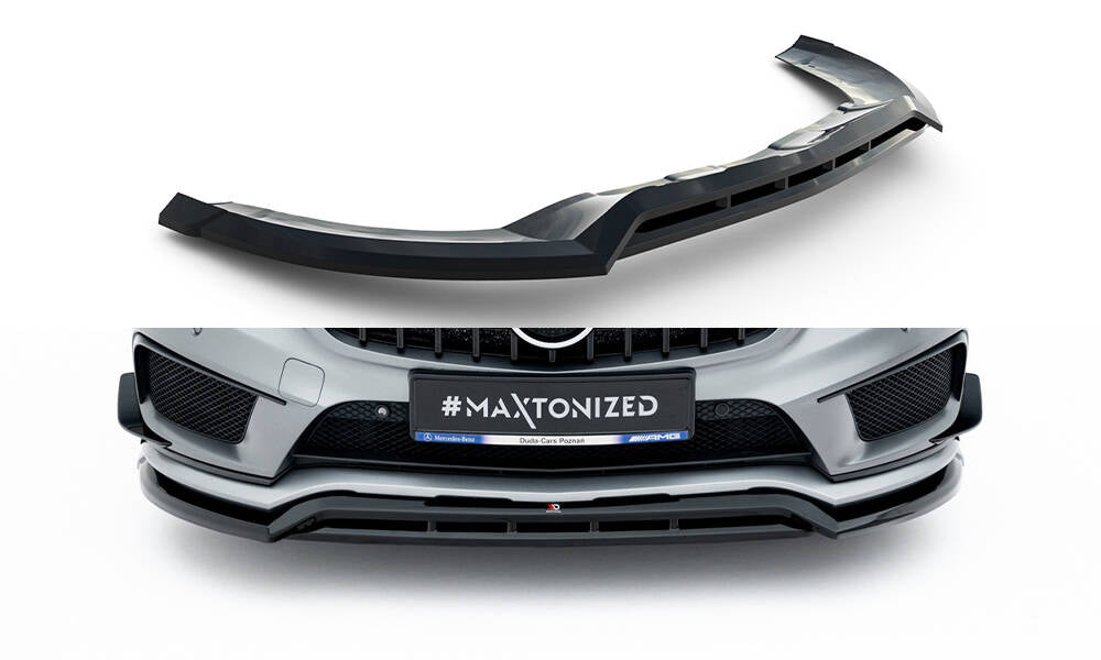 Front splitter mercedes-benz gla 45 amg off-roader x156