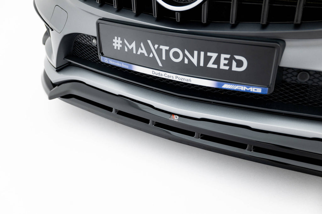 Front splitter mercedes-benz gla 45 amg off-roader x156