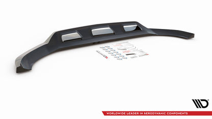 Front splitter mercedes-benz glc suv / coupe amg-line c253 / x253