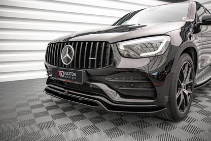Front splitter mercedes-benz glc suv / coupe amg-line c253 / x253