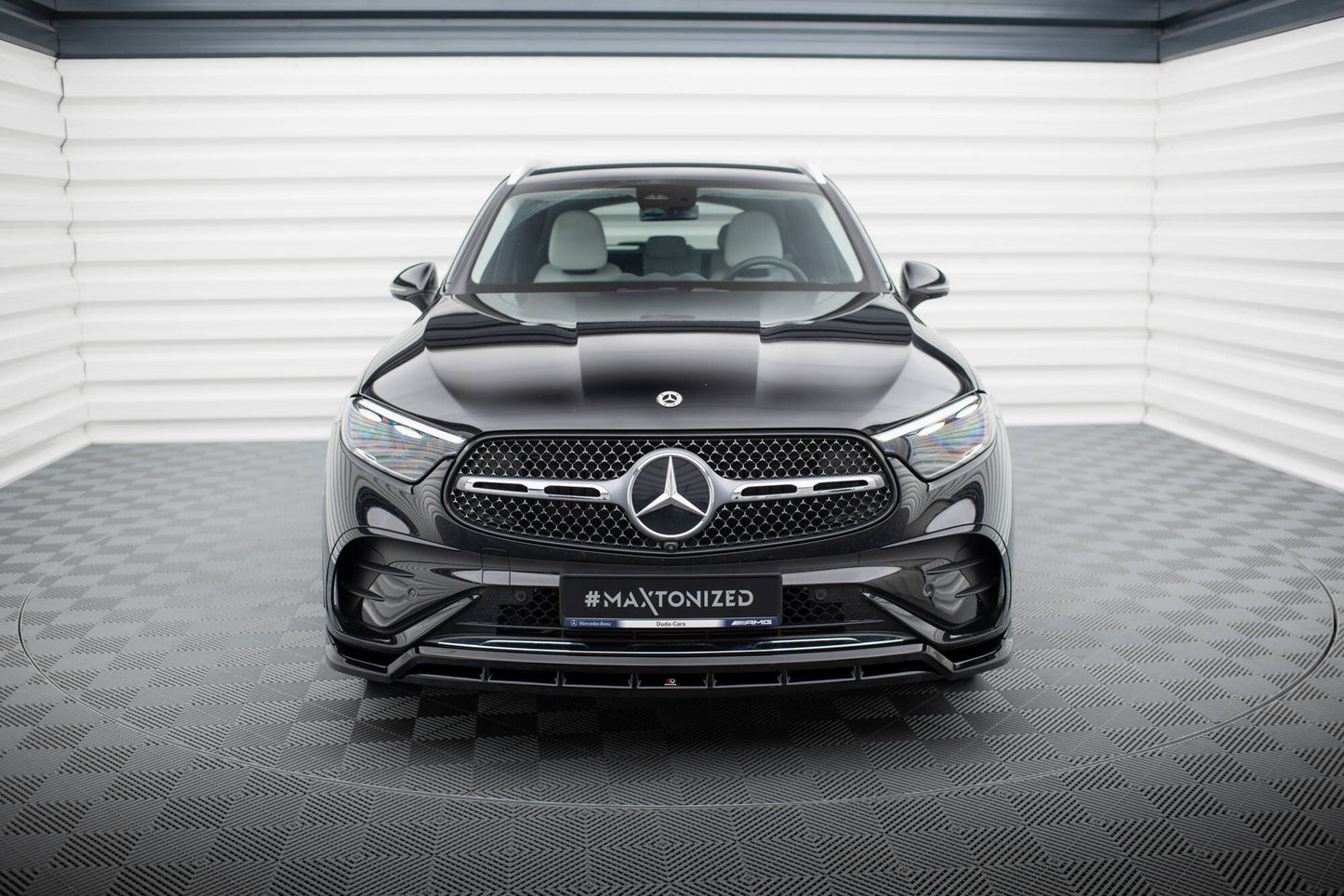 Front splitter mercedes-benz glc  suv / coupe amg-line x254 / c254