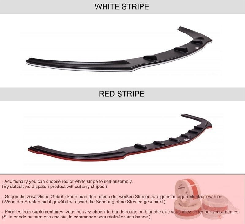 Front splitter mercedes-benz slk 55 amg r172