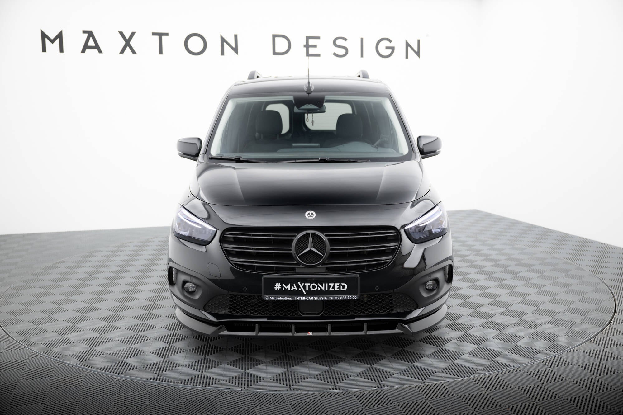 Front splitter mercedes-benz t w420