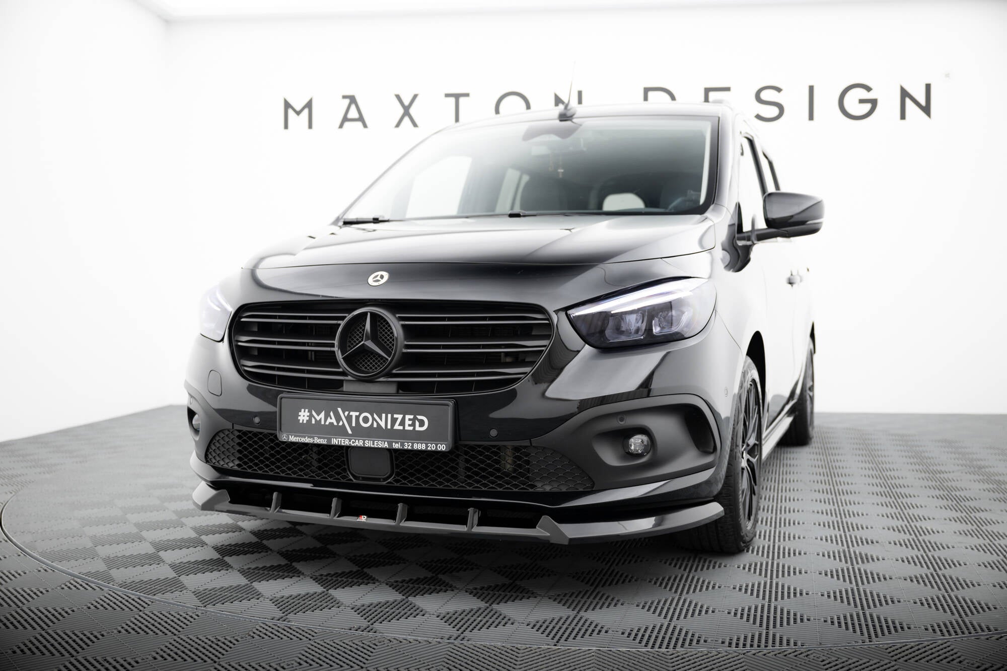 Front splitter mercedes-benz t w420