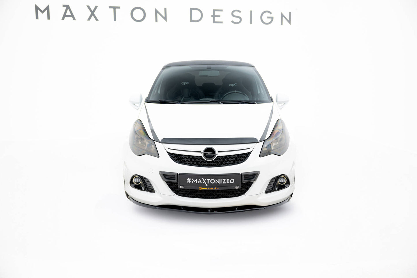 Front splitter opel corsa d opc/vxr