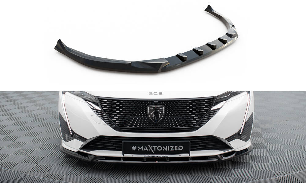 Front splitter peugeot 308 gt mk3